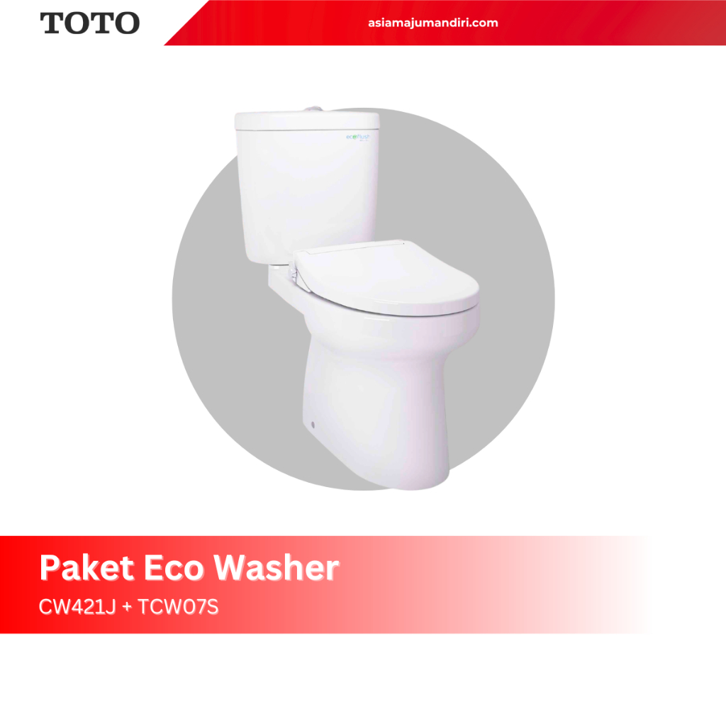 PROMO CLOSET TOTO | PAKET KLOSET ECO WASHER TOTO