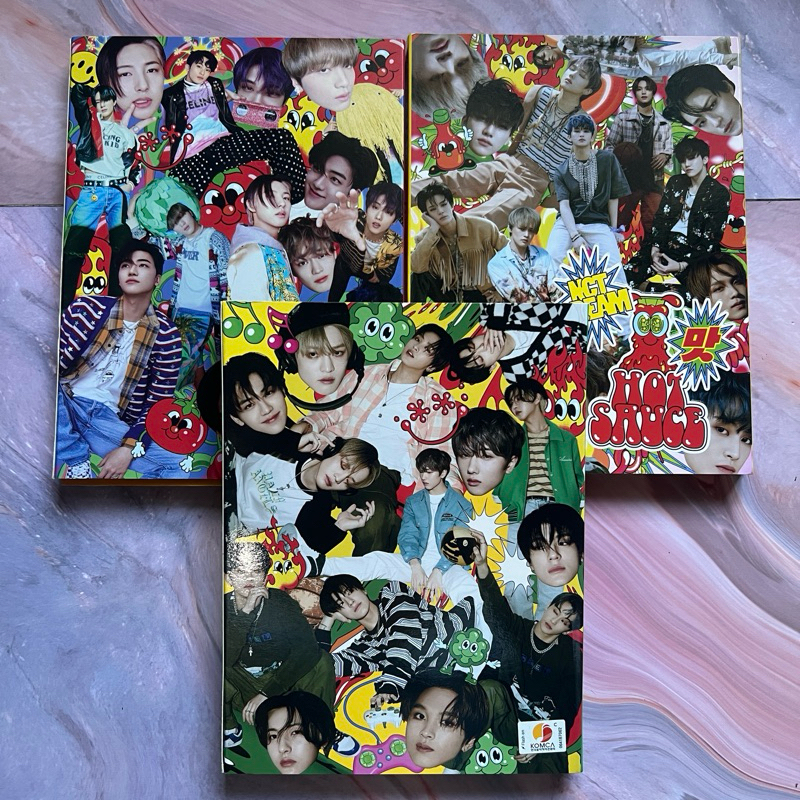 [READY STOCK] OFFICIAL ALBUM POSTCARD NCT DREAM HOT SAUCE RELOAD NCT 127 STICKER FAVORITE