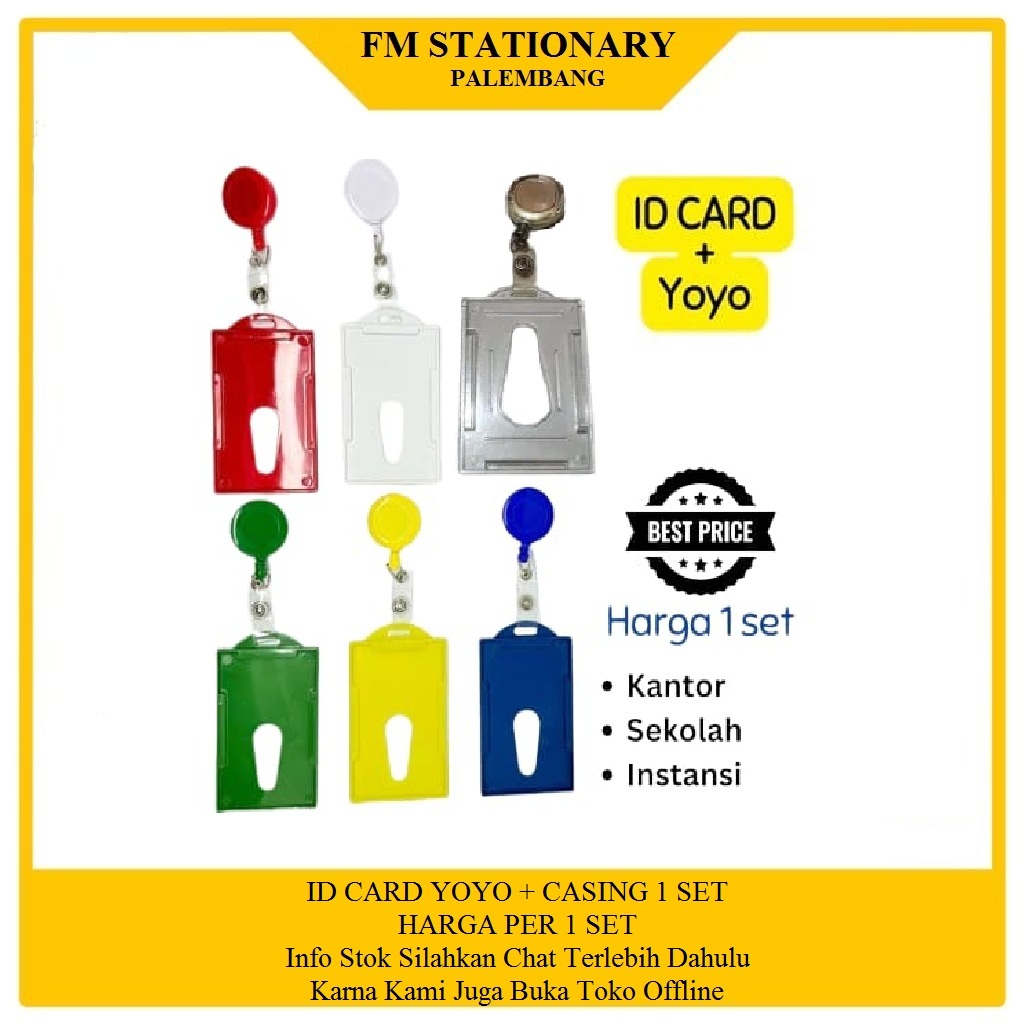 

id card yoyo + casing 1 set