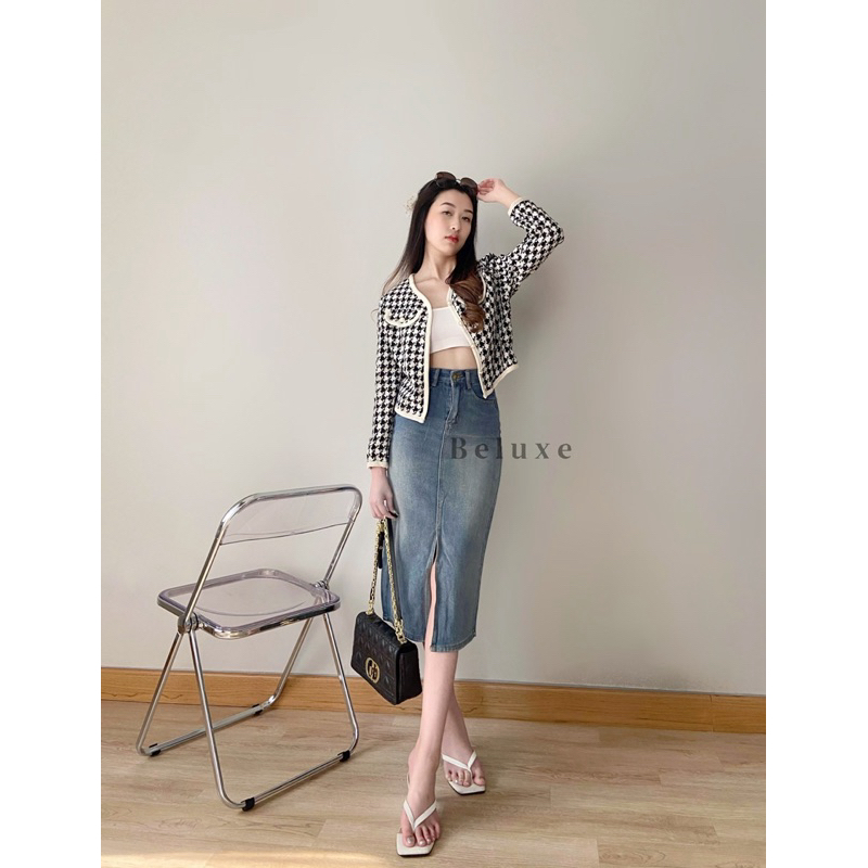 Denim Skirt | Rok Denim Wanita | Rok Jeans Wanita