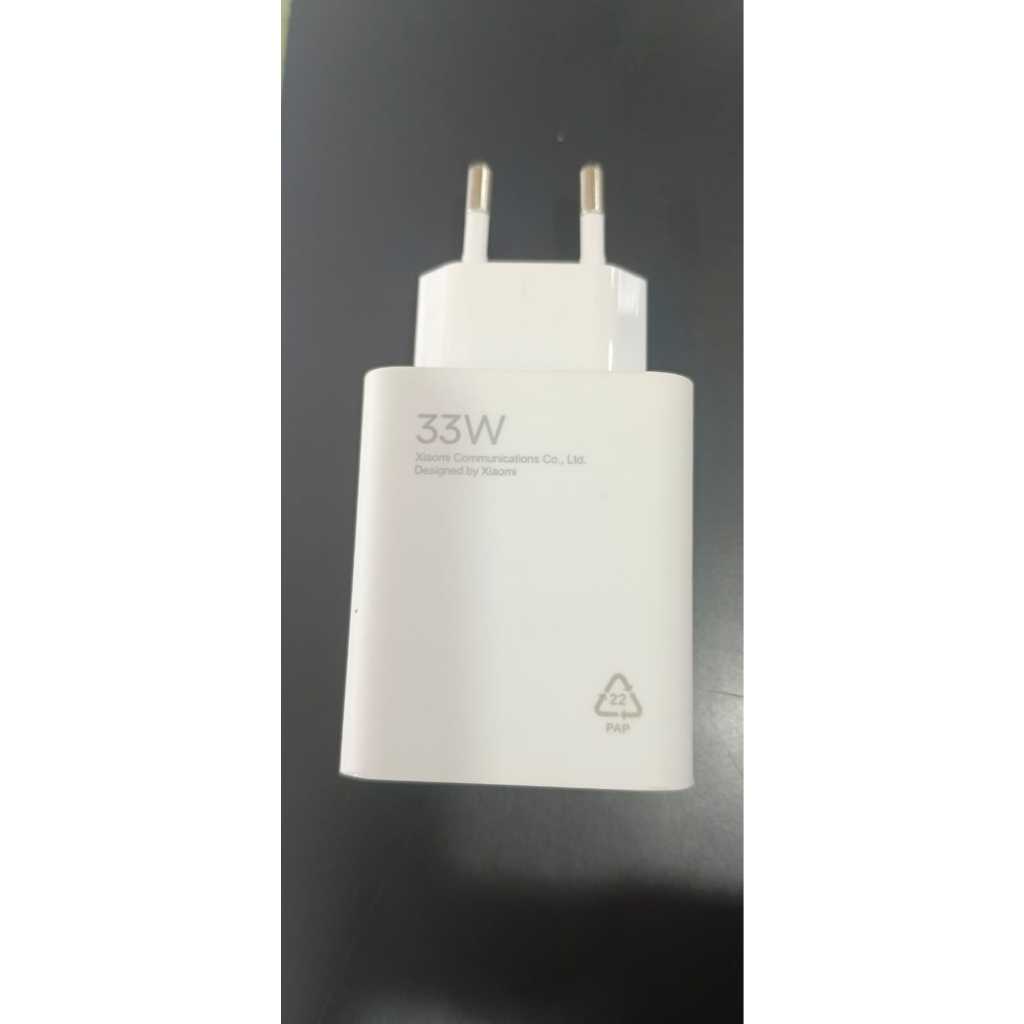 Charger Xiaomi 33 watt ORIGINAL / Charger android type C 33 watt original / Charger Type C 33 watt O