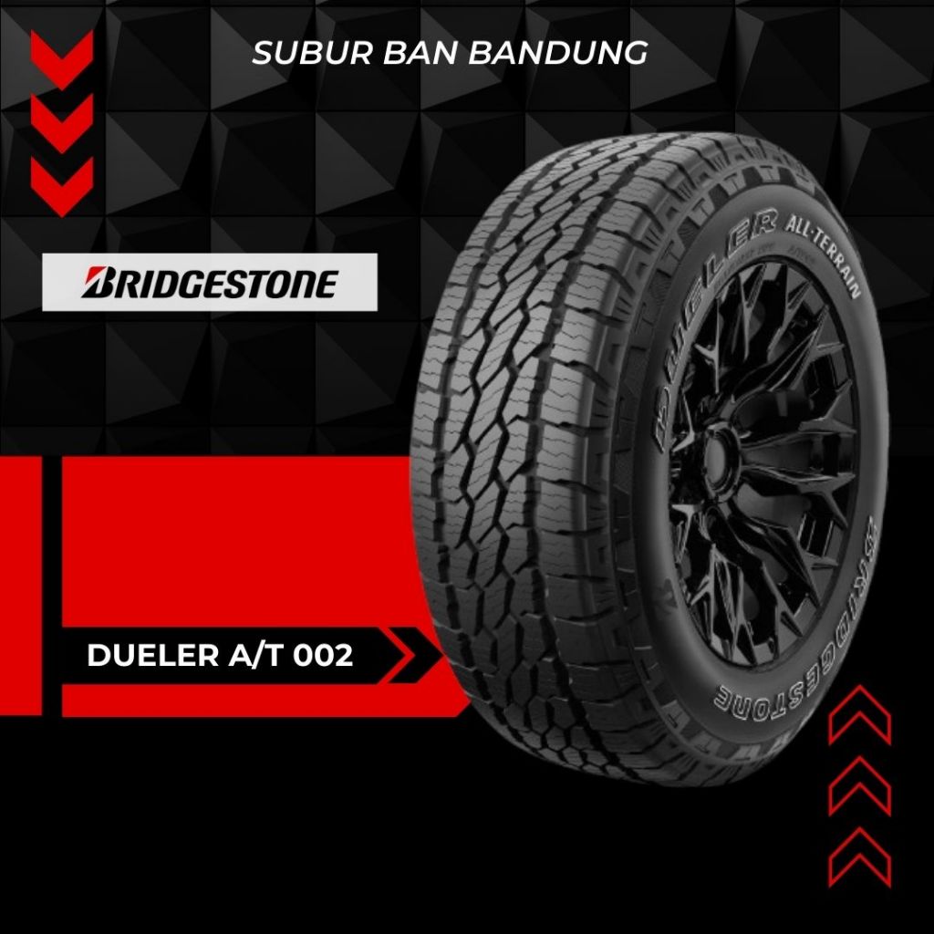 Ban Bridgestone Dueler AT002 265/60 R18 Ban Mobil Fortuner Legender Pajero Sport