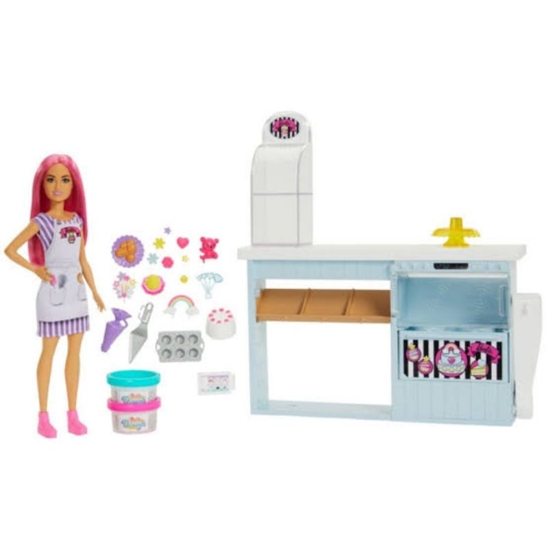 Barbie Bakery Playset Original Mattel