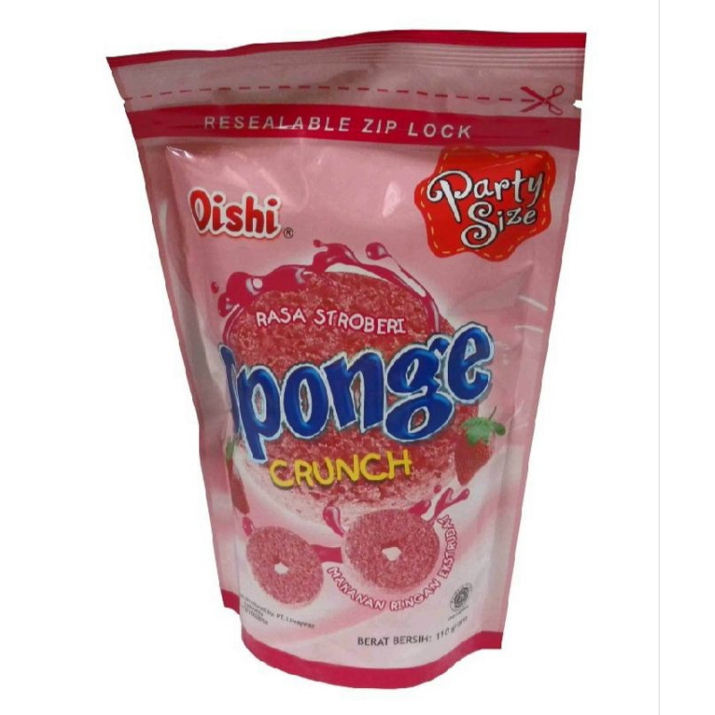 

Oishi sponge 110gr(3 varian rasa)