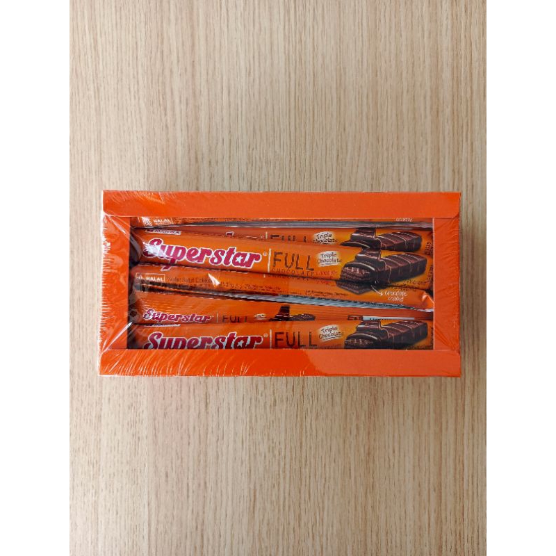 

SUPERSTAR WAFER | Wafer Cokelat - box isi 20 pcs