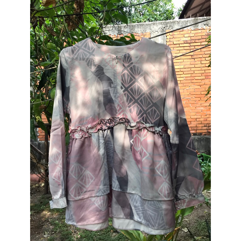 Blouse satin Pink