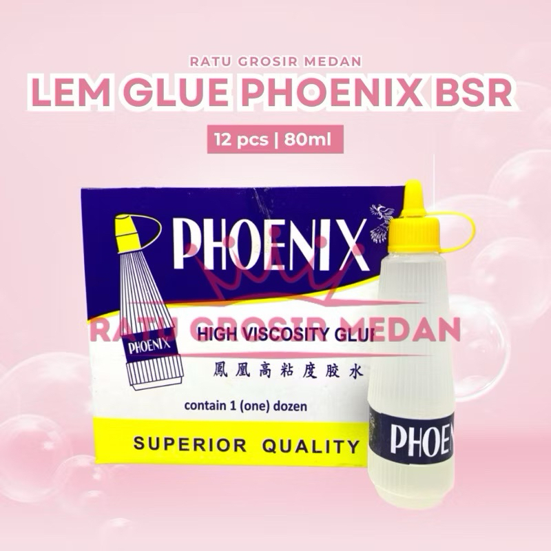 

LEM GLUE PHOENIX BESAR 80GR PER PCS