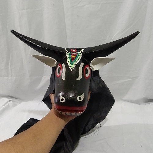 Barongan Reog Batengan Anak Mainan Bahan Full Kayu Ukuran Kecil