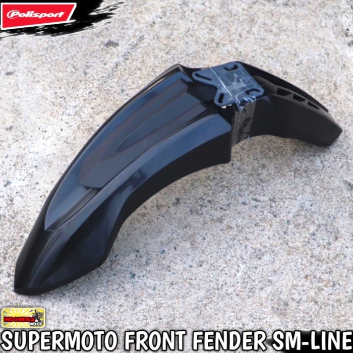 POLISPORT SM-LINE UNIVERSAL FRONT FENDER COVER - SPAKBOR DEPAN ADVENTURE TRAIL - SUMO SUPERMOTO - MO