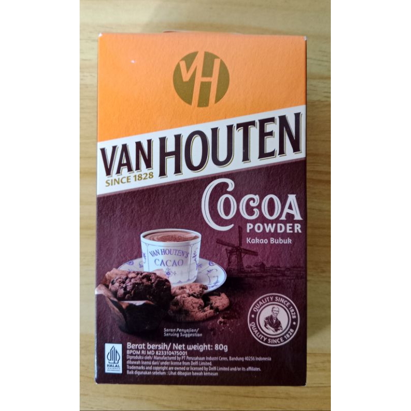 

Coklat Bubuk Van Houten 80gram