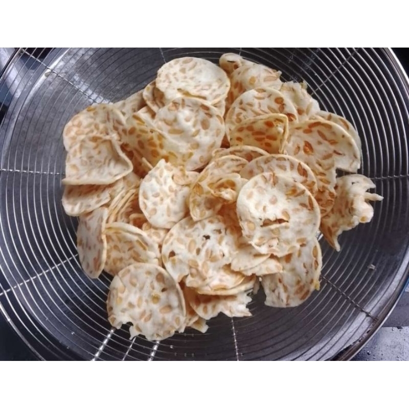 

Keripik Tempe Sagu/Kerupuk tempe bulat