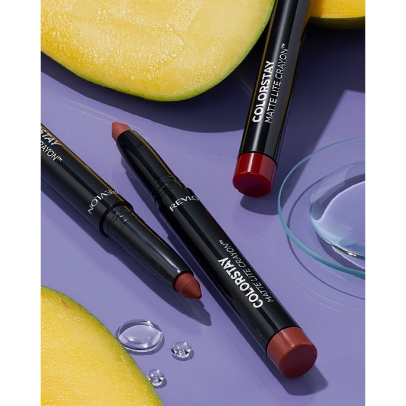❤ cha's ❤ Revlon Colorstay Matte Lite Crayon (Full-Coverage Matte Lip Color Crayon)