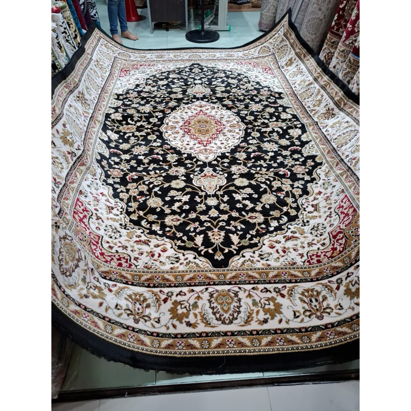 Karpet Turki Iranshahr Permadani Mewah Motif Turki ukuran 120x170cm & 160x230cm