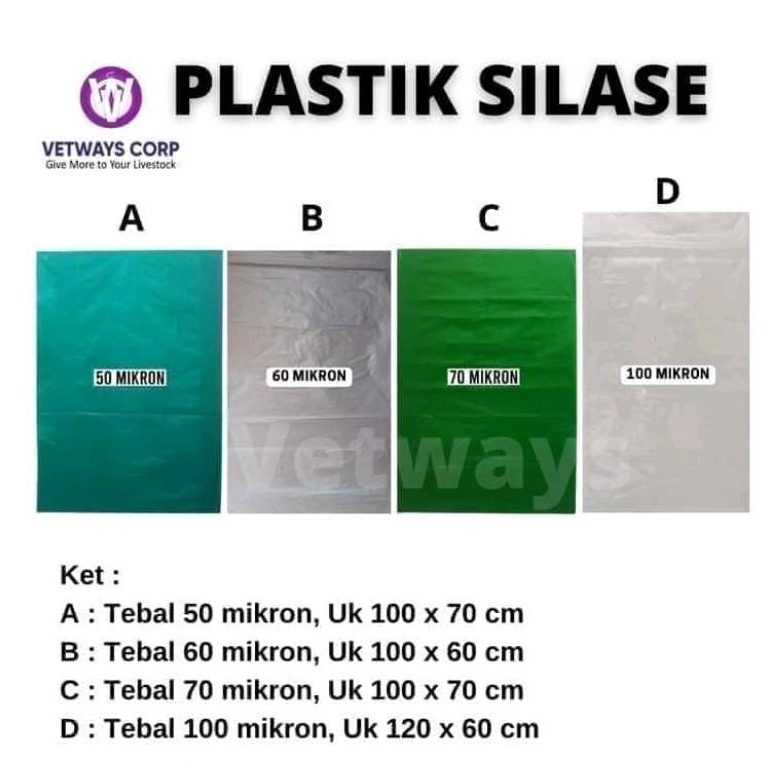 PLASTIK SILASE UNTUK FERMENTASI PAKAN TERNAK