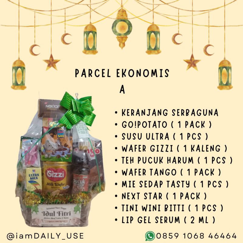 

Parcel Lebaran Ekonomis ( A )