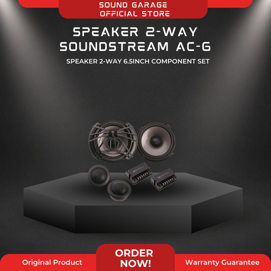SPEAKER SOUNDSTREAM ARACHNID SERIES 6.5" AC-6 4OHM