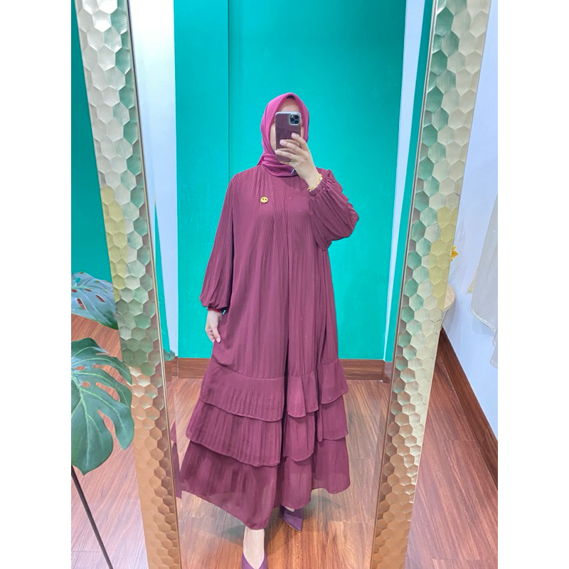 Dress Ceruti Plisket
