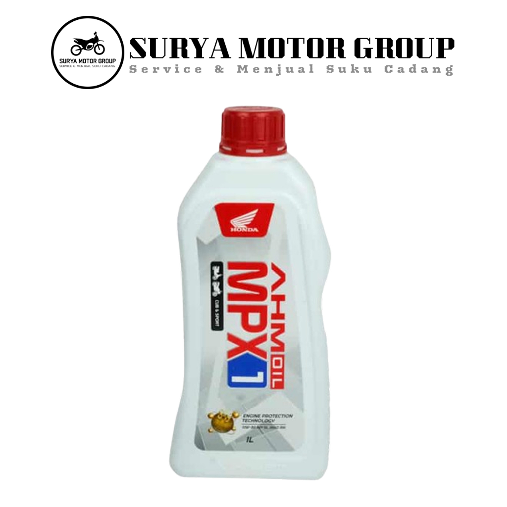 Jual Oli Oil Mesin motor bebek & Sport AHM Honda MPX1 MPX-1 MPX 1 1L 1 L Liter Ori Original Asli