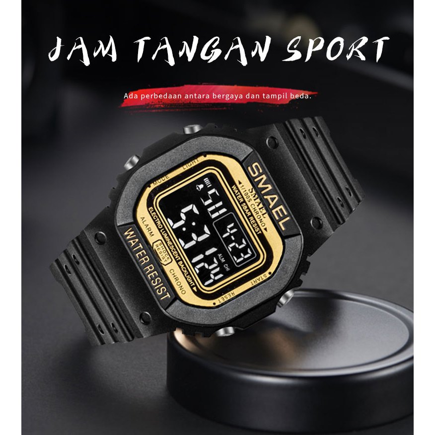 SMAEL 1801 Jam Tangan Digital Militer