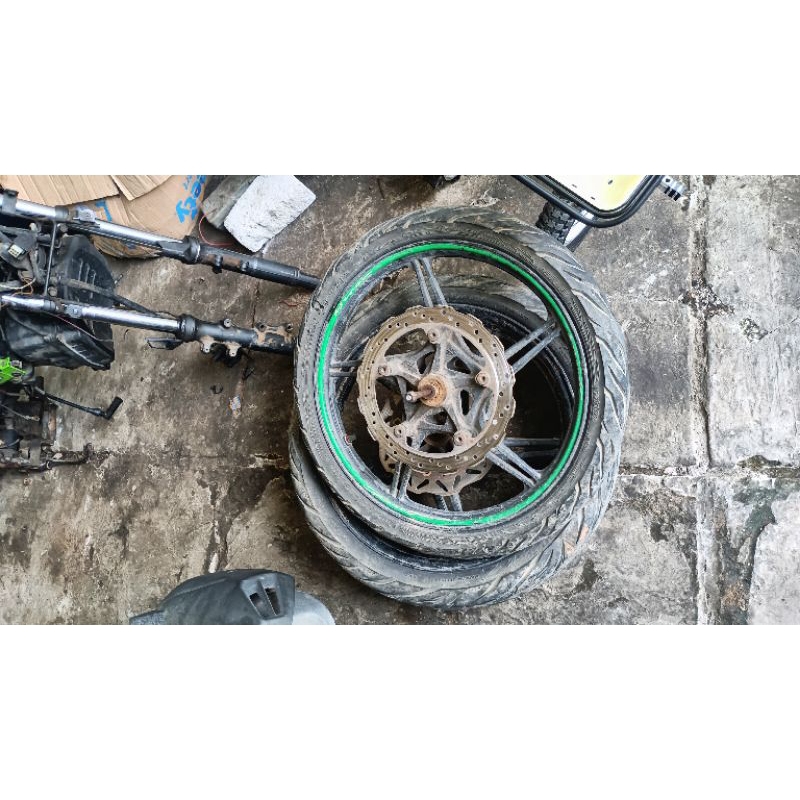 velg set Kawasaki athlete original