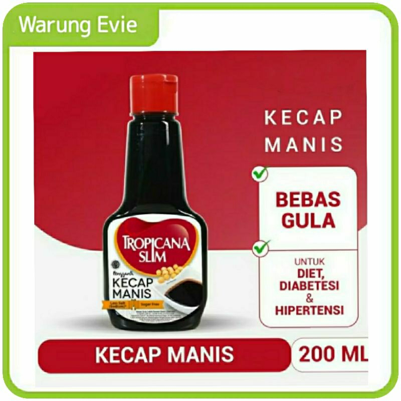 

Tropicana Slim Kecap Manis 200 ml