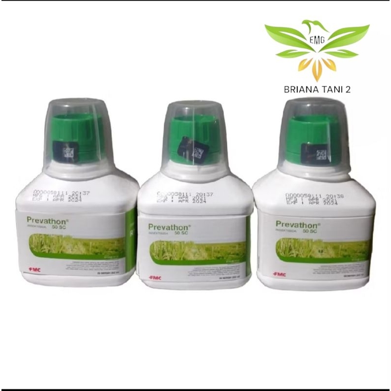Prevathon 50sc 250ml Insektisida klorantraniliprol 50 g/l Basmi Ulat Putih Grayak Sundep FMC Virtako