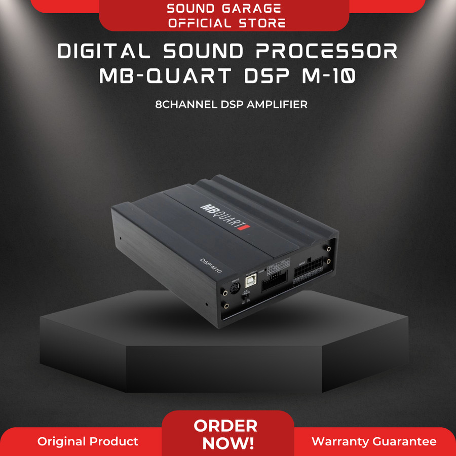 DIGITAL SOUND PROCESSOR (DSP) BUILT IN AMPLIFIER MB QUART DSP M-10