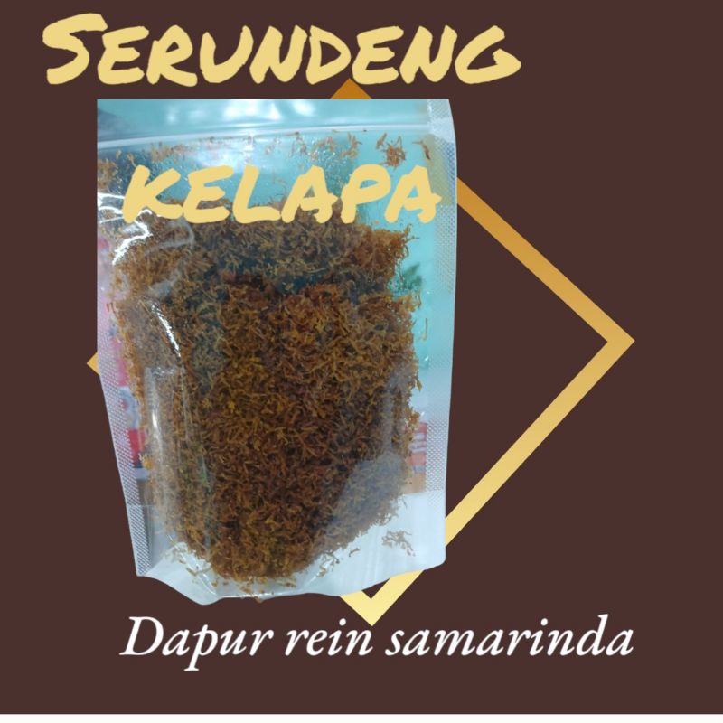

serundeng kelapa home made