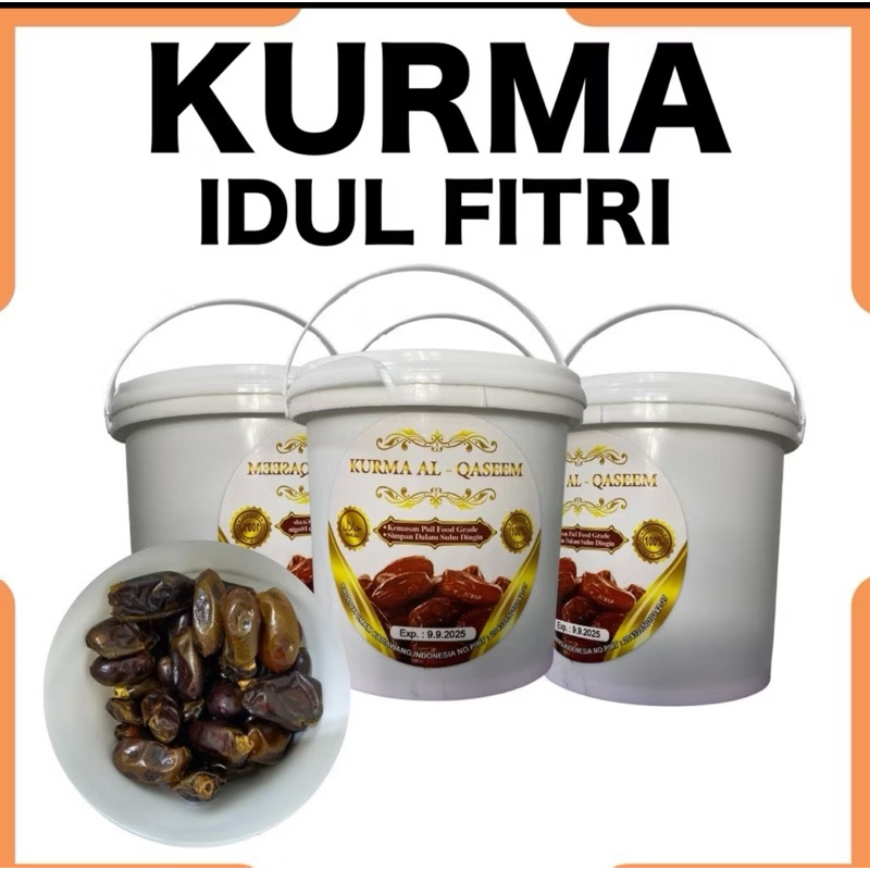 

KURMA AL QASSIM 400GRAM exp 01.01.2027
