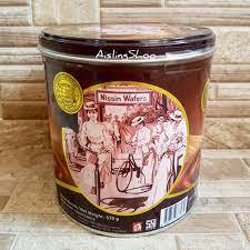 

Nissin Wafer Chocolate 570g Kemasan Tin / Kaleng Murah Surabaya