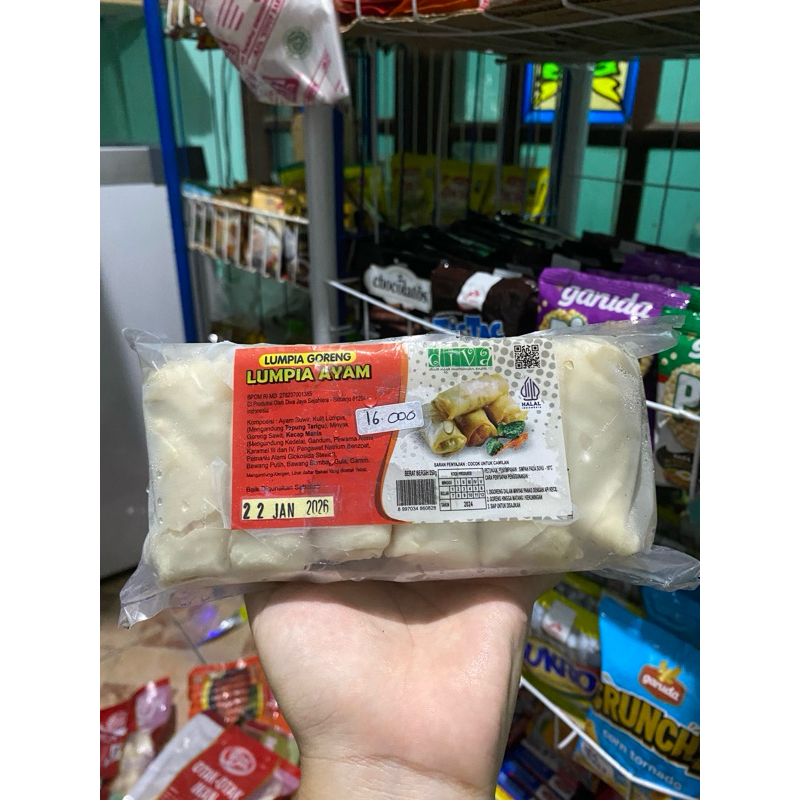 

Lumpia Ayam Frozen 250gram