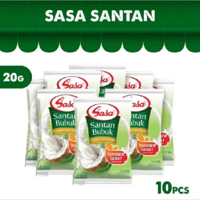 

Sasa Santan Bubuk 20 gr- 10pcs