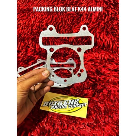 PAKING BLOK GANJEL BLOK PAKING STROKE BEAT KARBU KVY,BEAT ESP K44,BEAT FI KZL 1MM-10MM BOYRENK RACIN