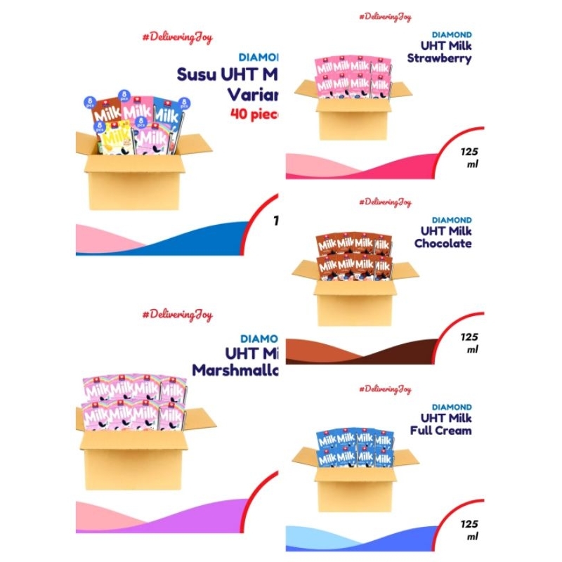

SUSU UHT DIAMOND MILK 125ML 1DUS ISI 40