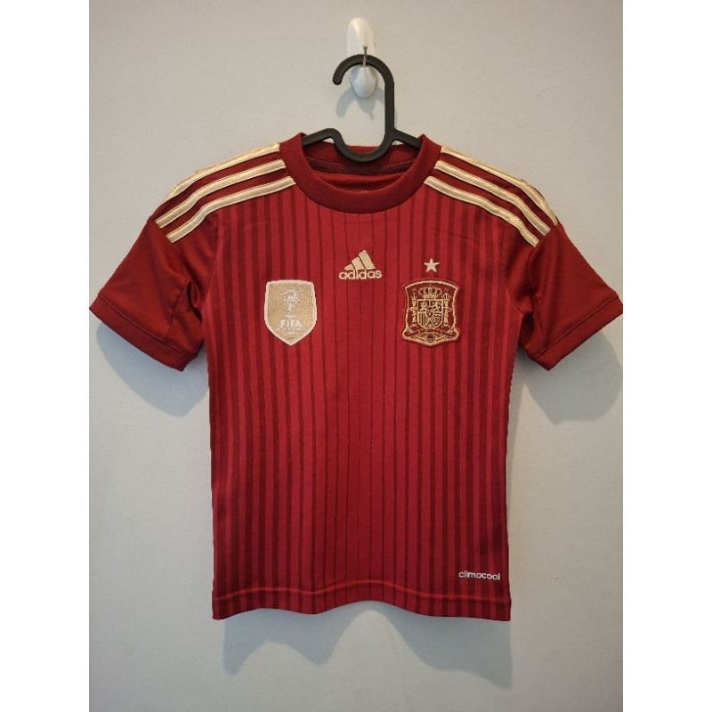 Jersey Original Spanyol Home WordCup 2014