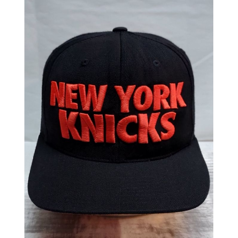 Topi Mitchell & Ness x HWC NY KNICKS big Script Ori 2nd