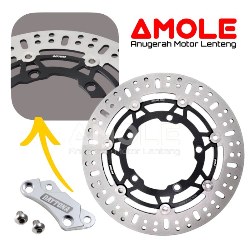 Disk Brake Piringan Cakram Depan Daytona Floating 300 mm MX King