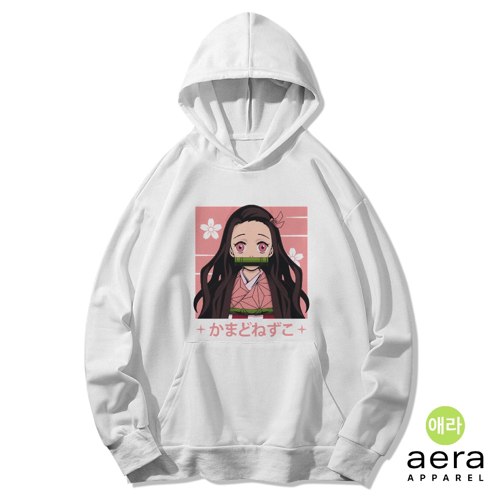 Jaket Hoodie Sweater Demon Slayer Nezuko