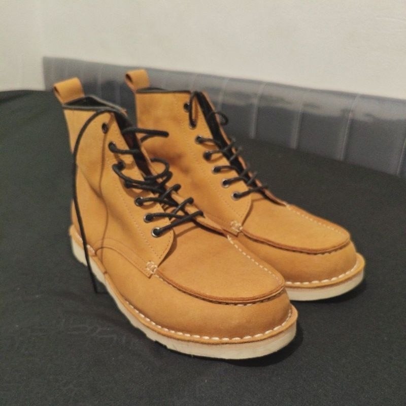Sepatu Boot Vigos Kulit