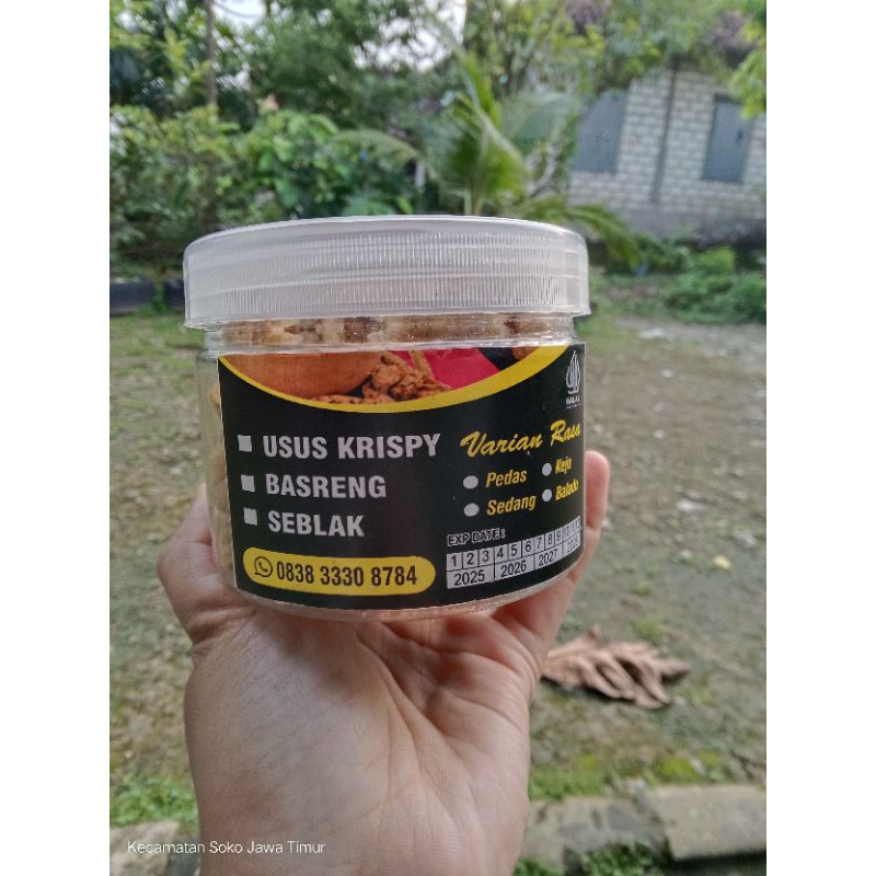 

usus ayam crispy 170gr Gurih, renyah dan pasti ketagihan