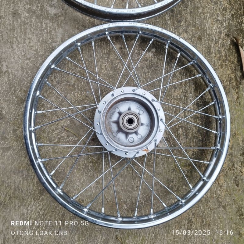 Velg Belakang Suzuki Smash Lama / Smash New / Smash Titan / Shogun / Suzuki Arashi