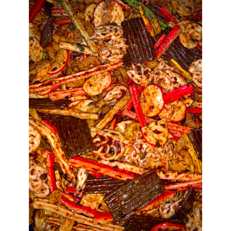 

Kerupuk campur seblak kering mix pedas gurih