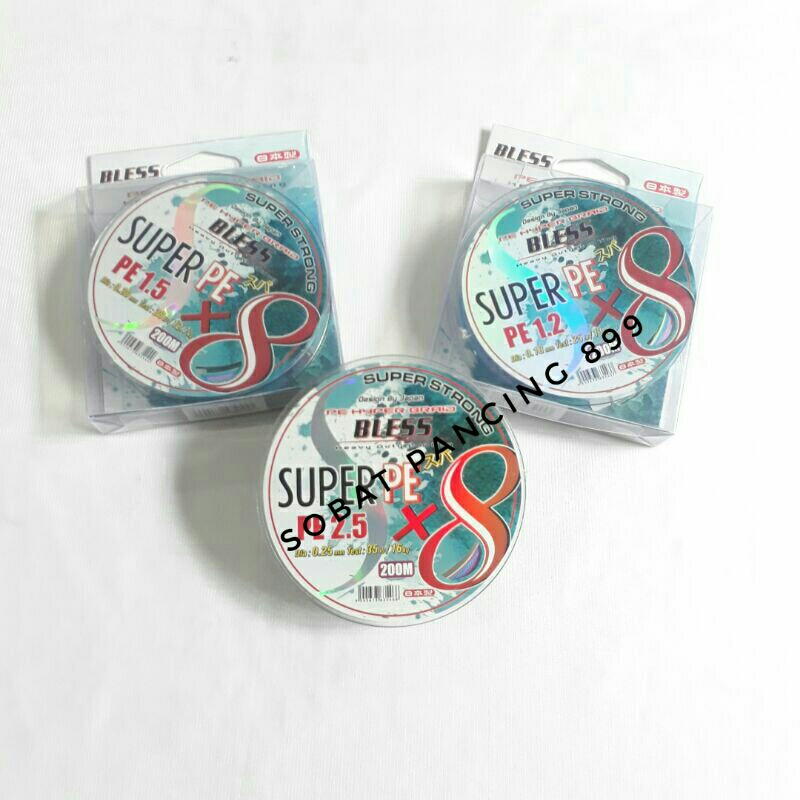 Senar Pancing Pe Bless Super Pe X8