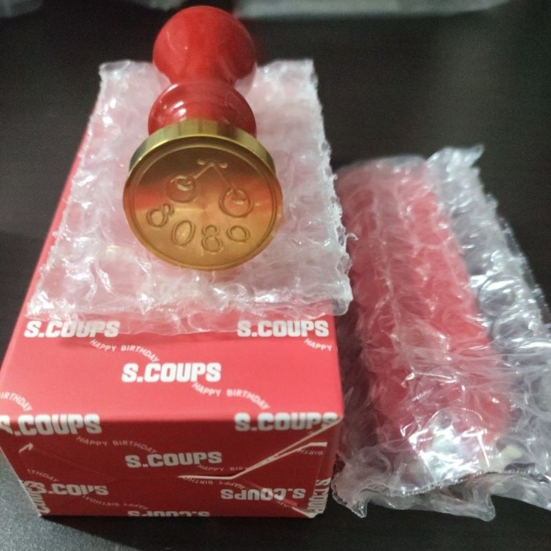 Seventeen Scoups Birthday Box vol 3 sealing wax