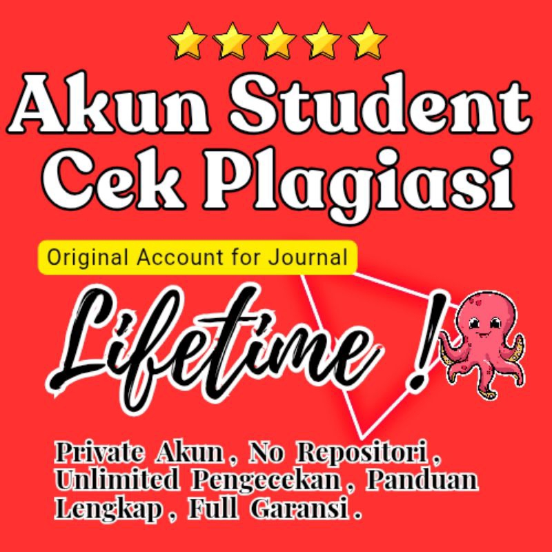 AKUN STUDENT TURNITIN PENGECEKAN PLAGIASI NO REPOSITORI SOFTWARE PAPER UNLIMITED - FULL GARANSI