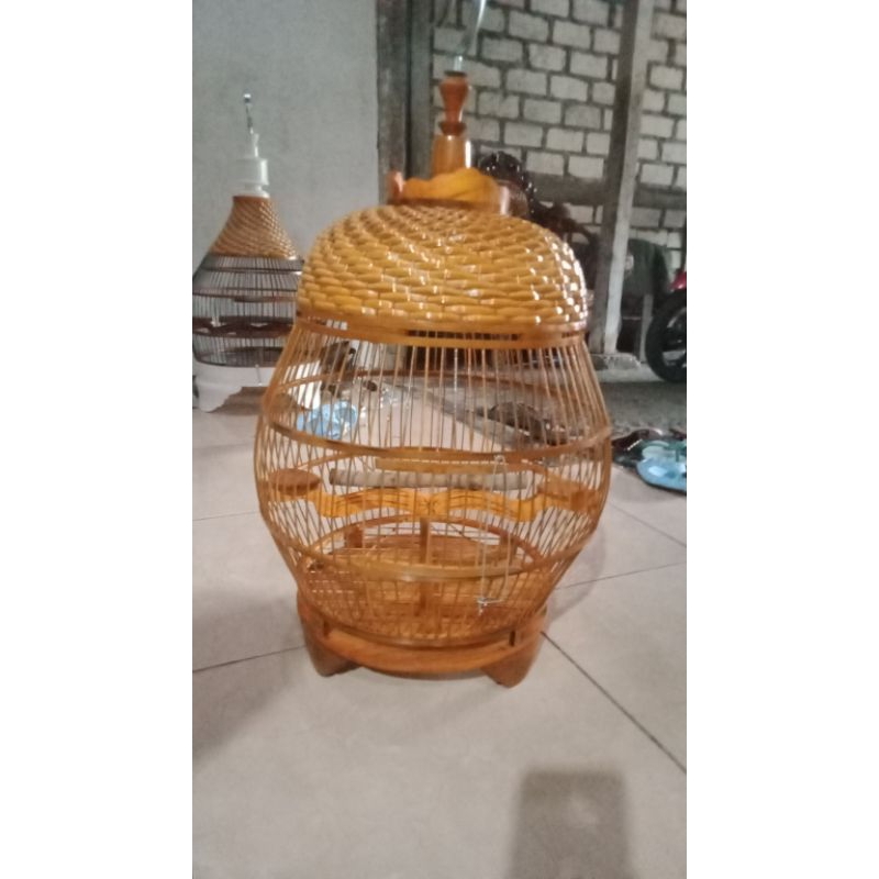 sangkar perkutut klasik