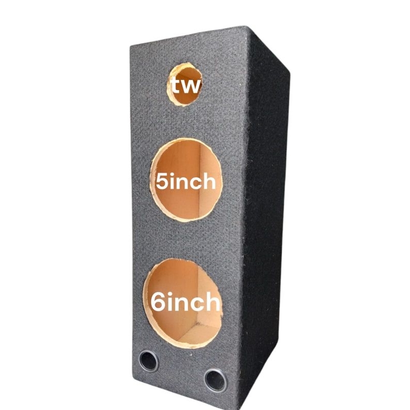 Box Speaker 5 inch, 6 inch dan twiter ( LC)