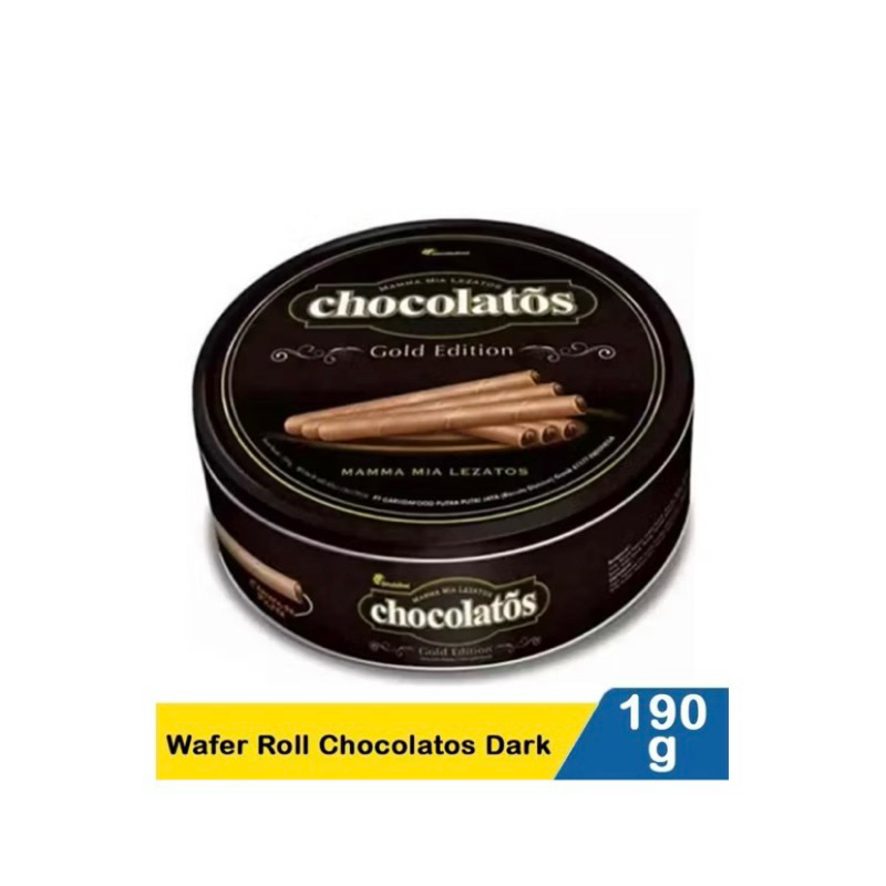 

Gery Chocolatos gold edition waferr roll kaleng 350g