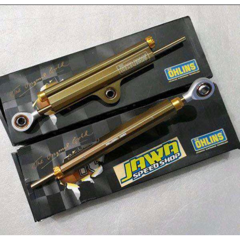 Stabilizer ninja rx king mio beat vario fu vixion Stering damper STABILIZER STANG OHLINS LASER GOLD 
