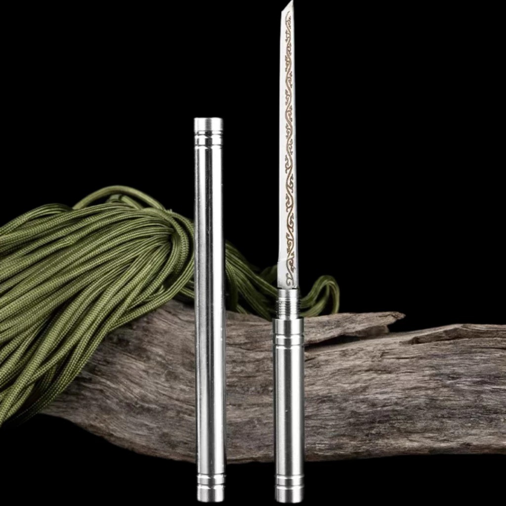 Pisau Tongkat Pisau Stick Wukong Tongkat Gokong Pisau Sayur Pisau Buah Pisau Mini Pisau Dapur